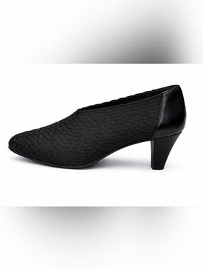 comfortview women's US 7.5 fold mid black